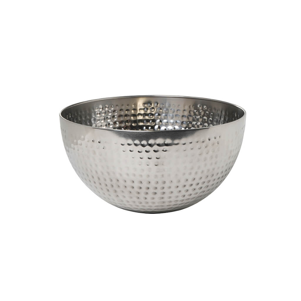 Stainless Steel Hammered Mixing Bowl 11.5in, 380g