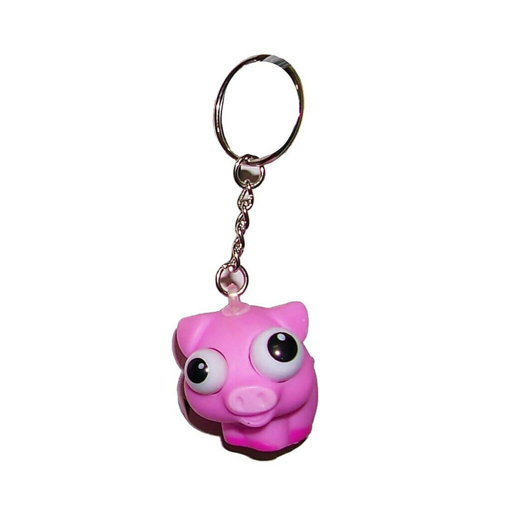 Bug Eye Farm Key Chain, Cow