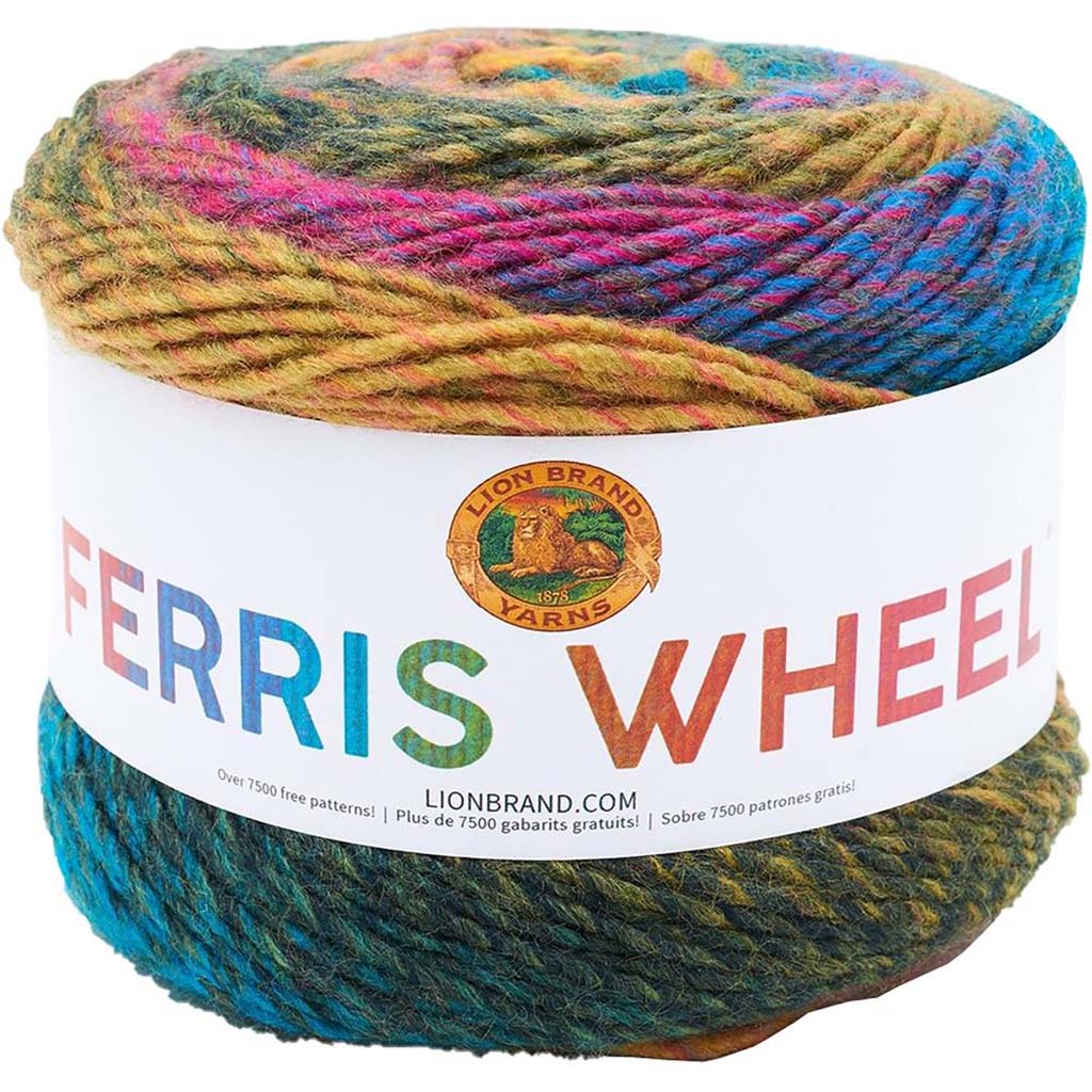 Lion Brand Ferris Wheel Yarn, Summer Day