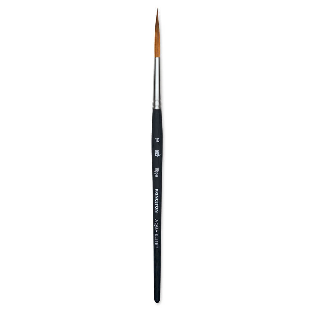 Princeton Aqua Elite Series 4850 Synthetic Brush Rigger Size 10