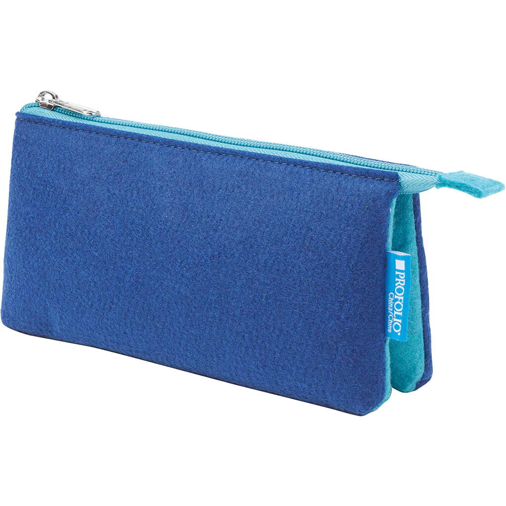 Itoya Profolio Midtown Pouch Blue/Lagoon 4in x 7in