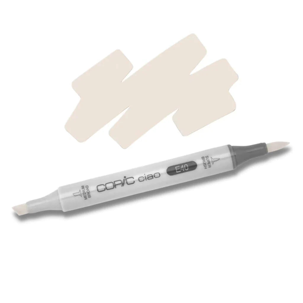 Copic Ciao Marker E40 Brick White