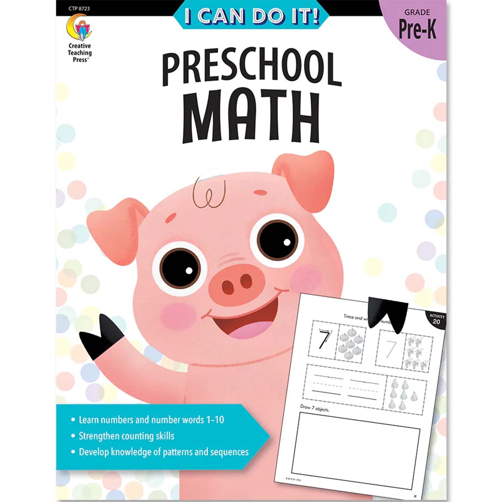 I Can Do It! Preschool Math