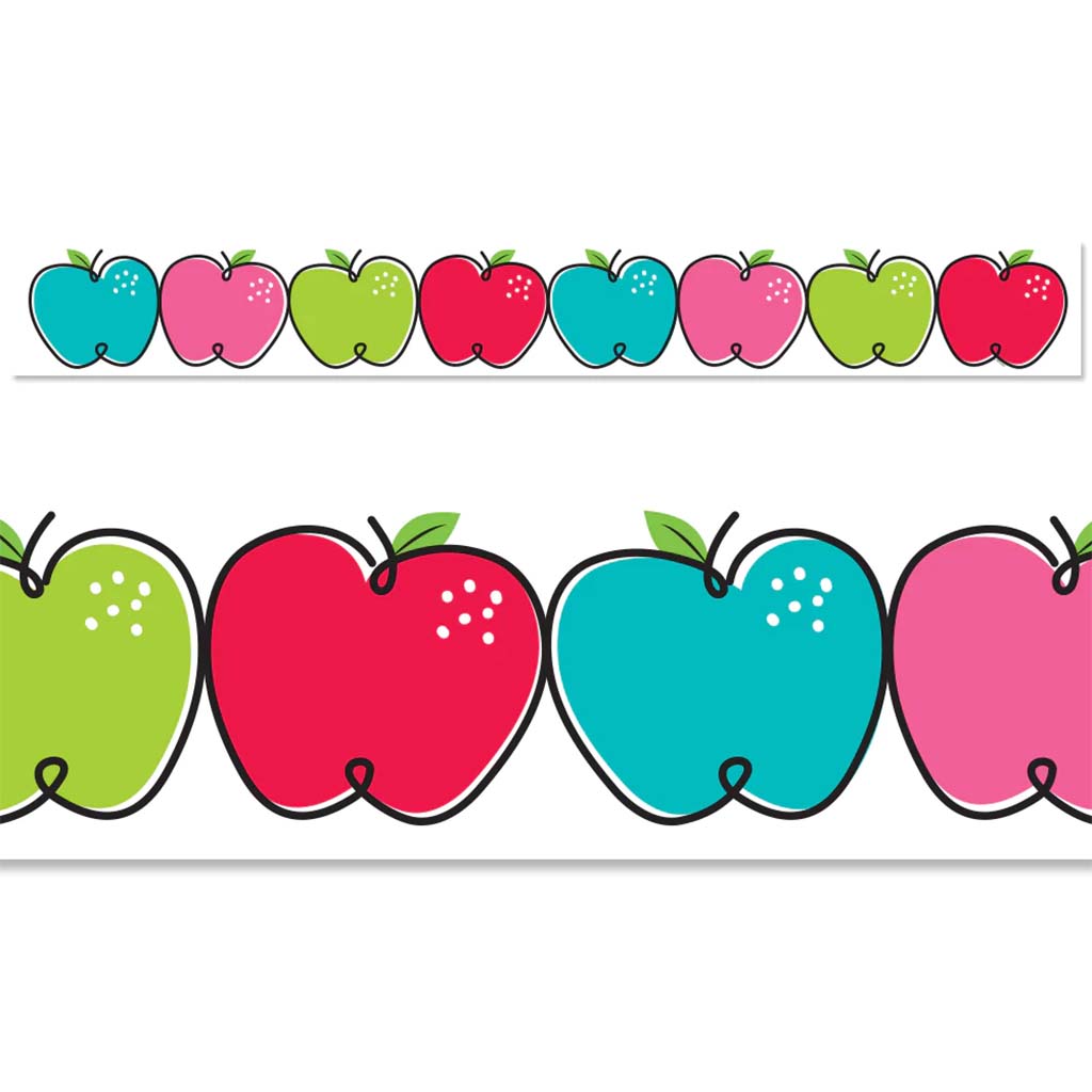 Doodle Apples EZ Border