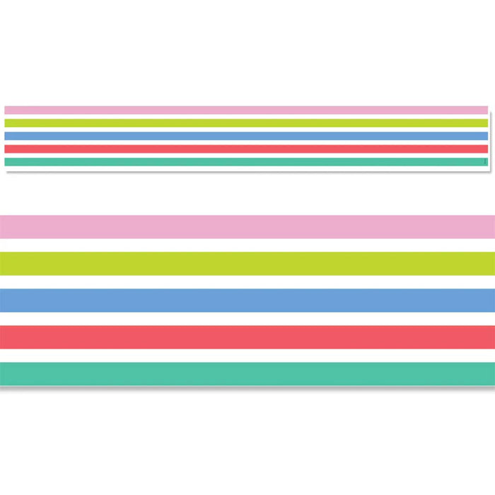 Rainbow Stripes EZ Border
