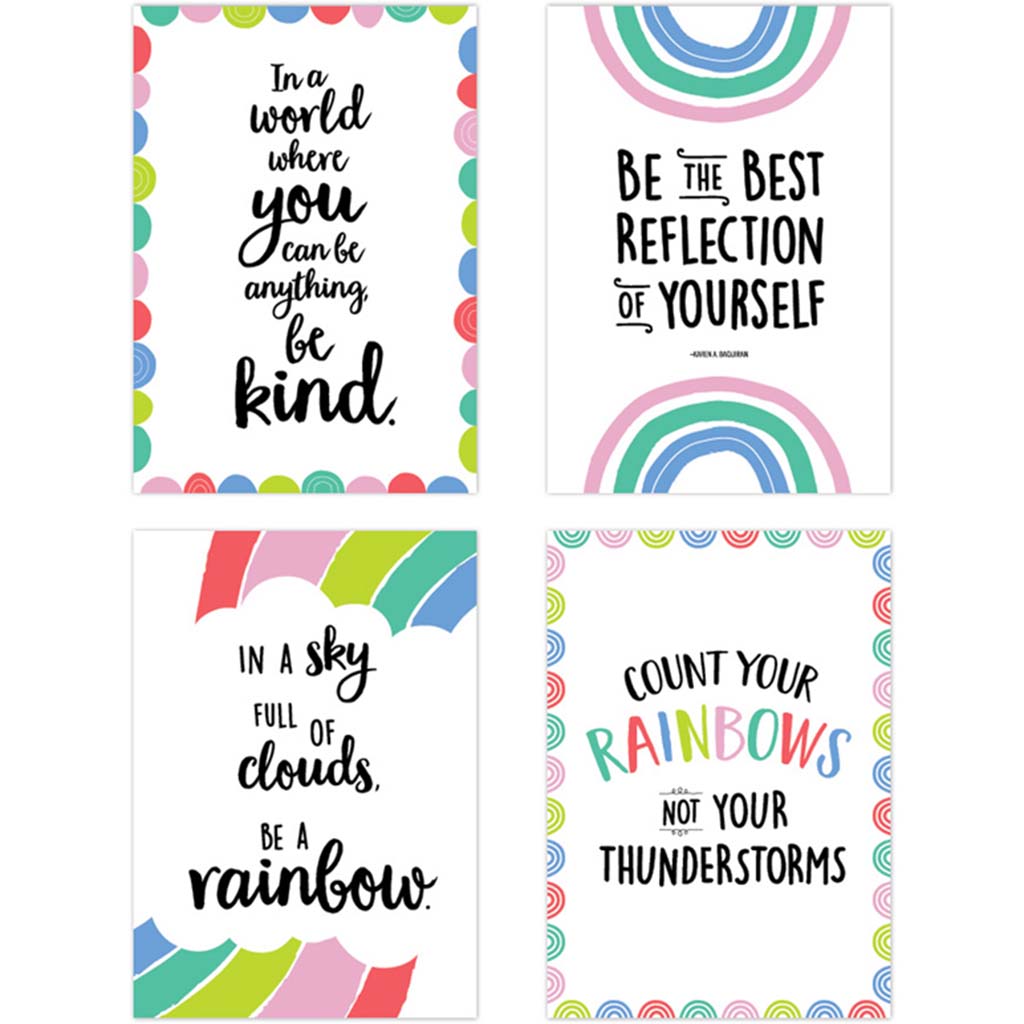 Rainbow Doodles 4-Poster Convenience Pack