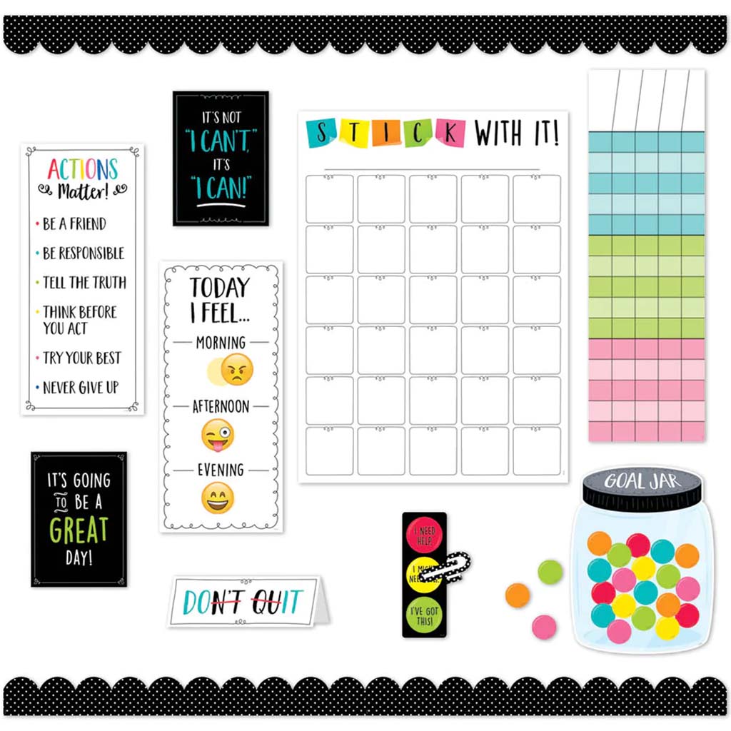 The At-home Classroom Bulletin Board Core D�cor