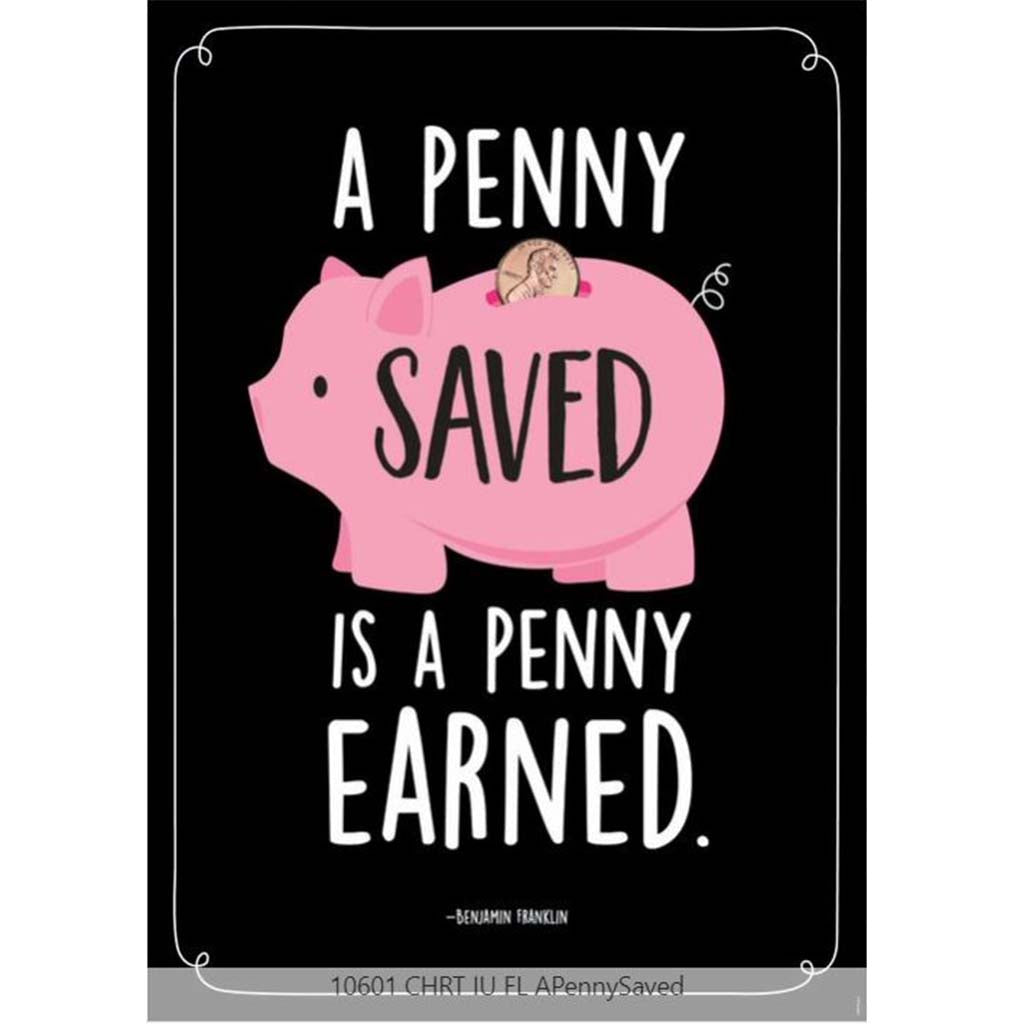 A Penny Saved... Inspire U Poster