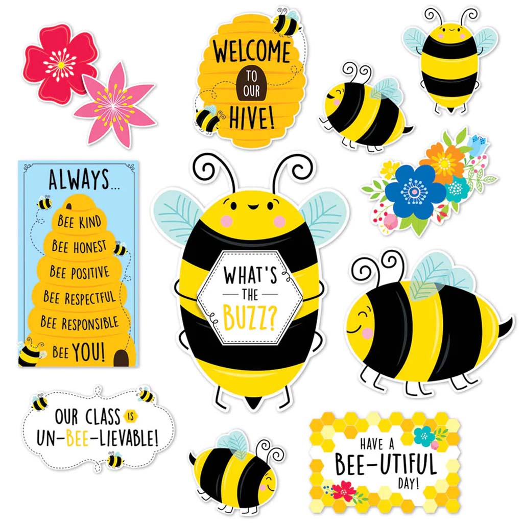 Busy Bees Bulletin Board Set