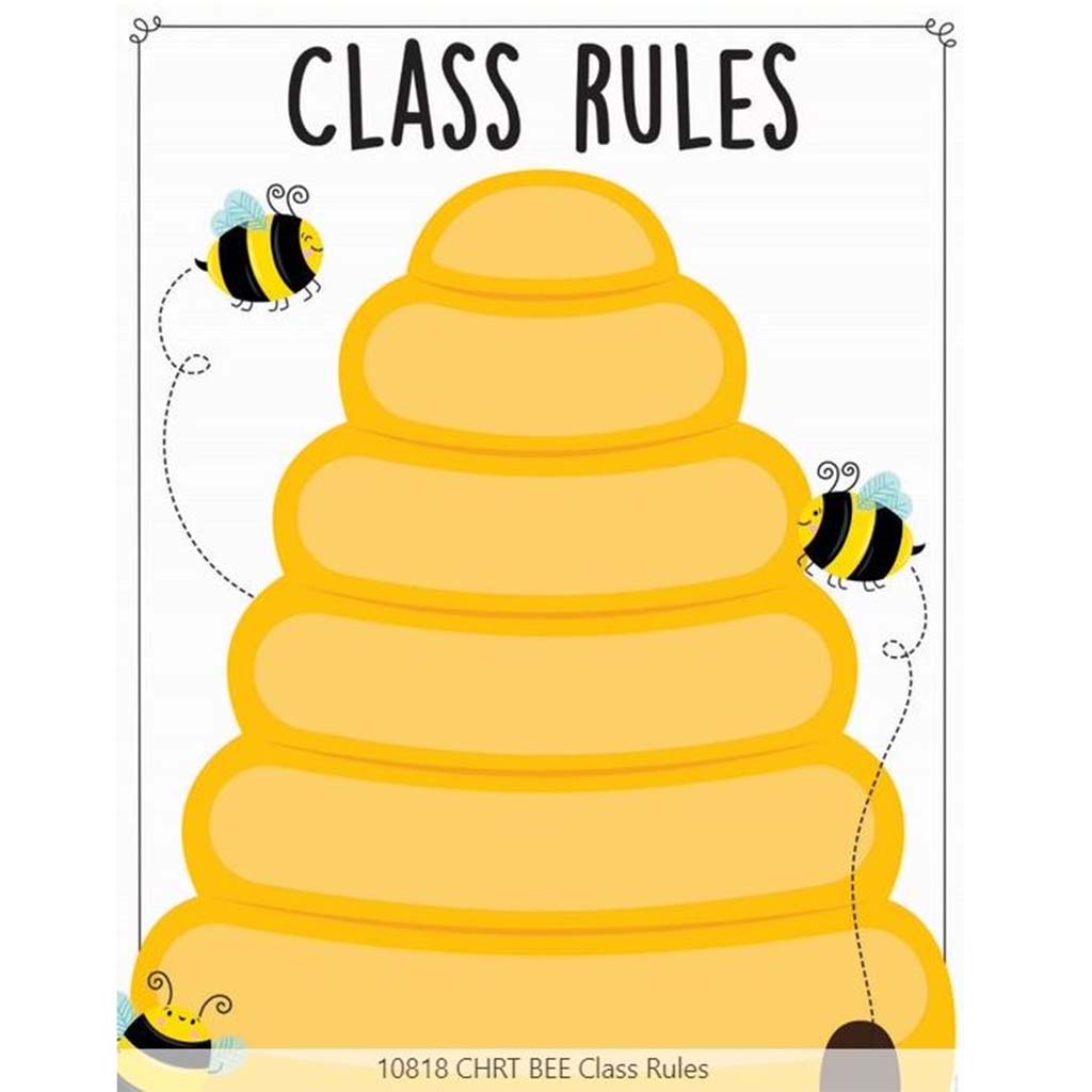 Class Rules Busy Bees Chart