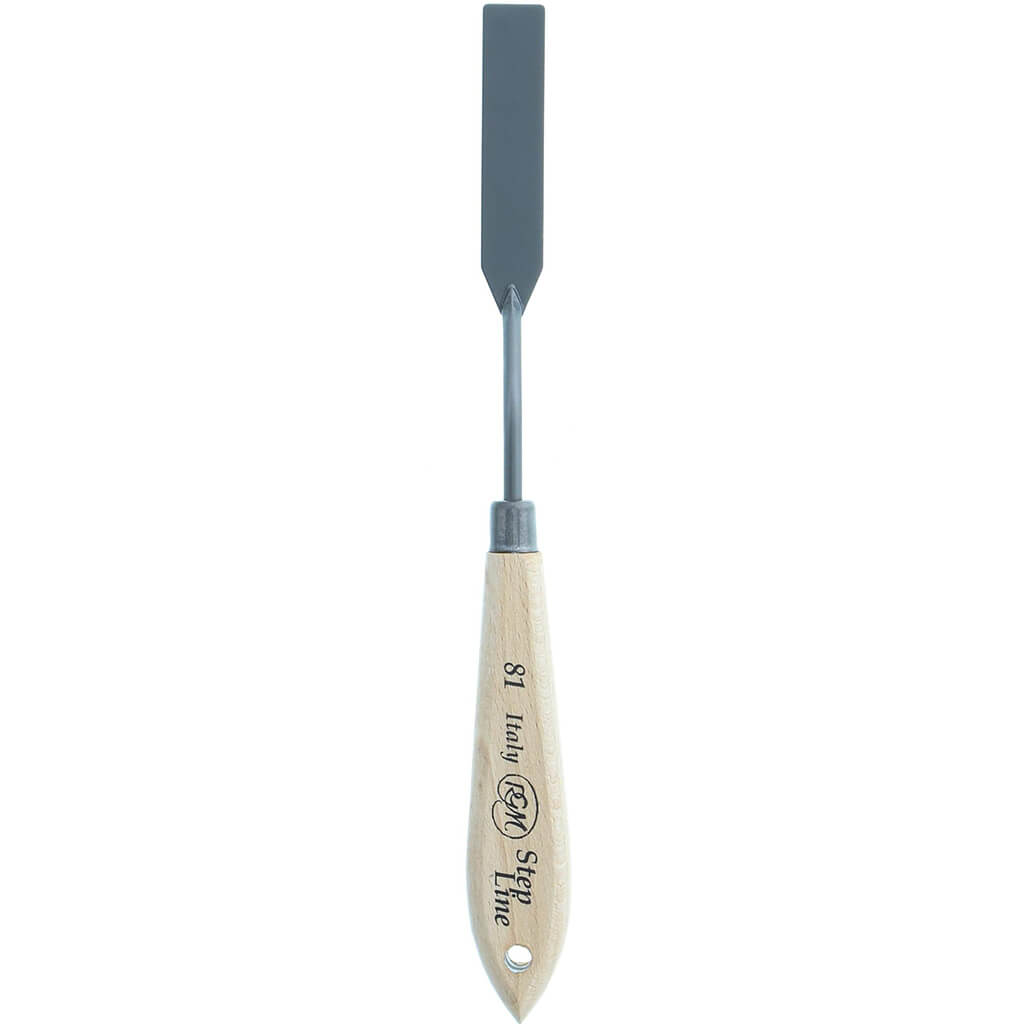 Step Line Black Painting Knives 81B