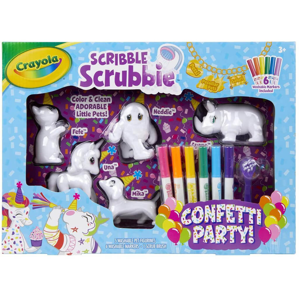 Crayola Scribble Scrubbie Confetti Party