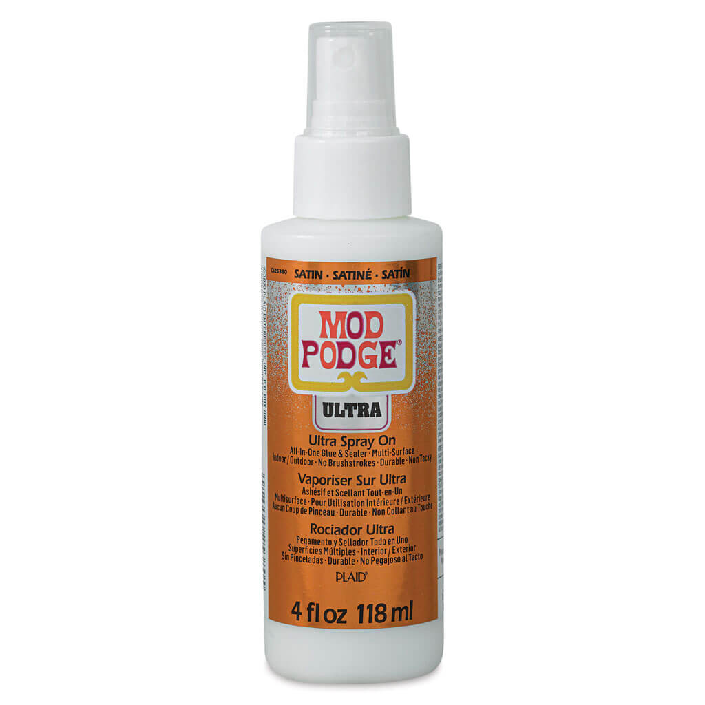 Mod Podge Ultra Spray Glue Satin 4oz