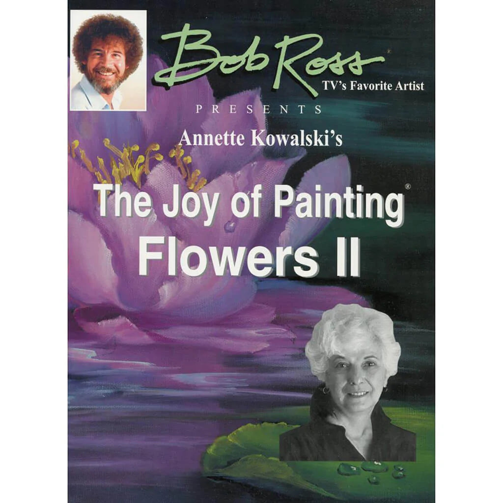 Bob Ross Books Joy of Painting Flowers II