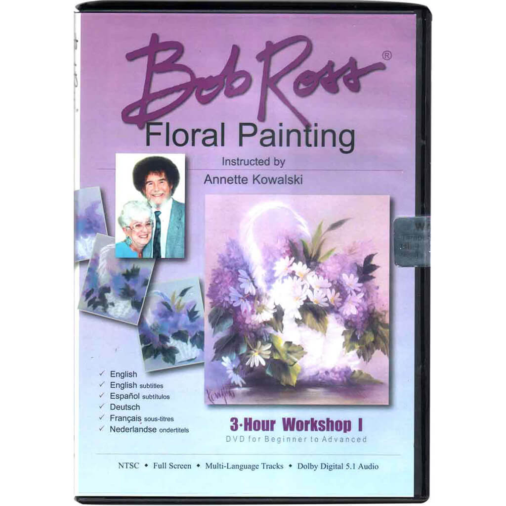 Bob Ross DVD Floral Painting Workshop