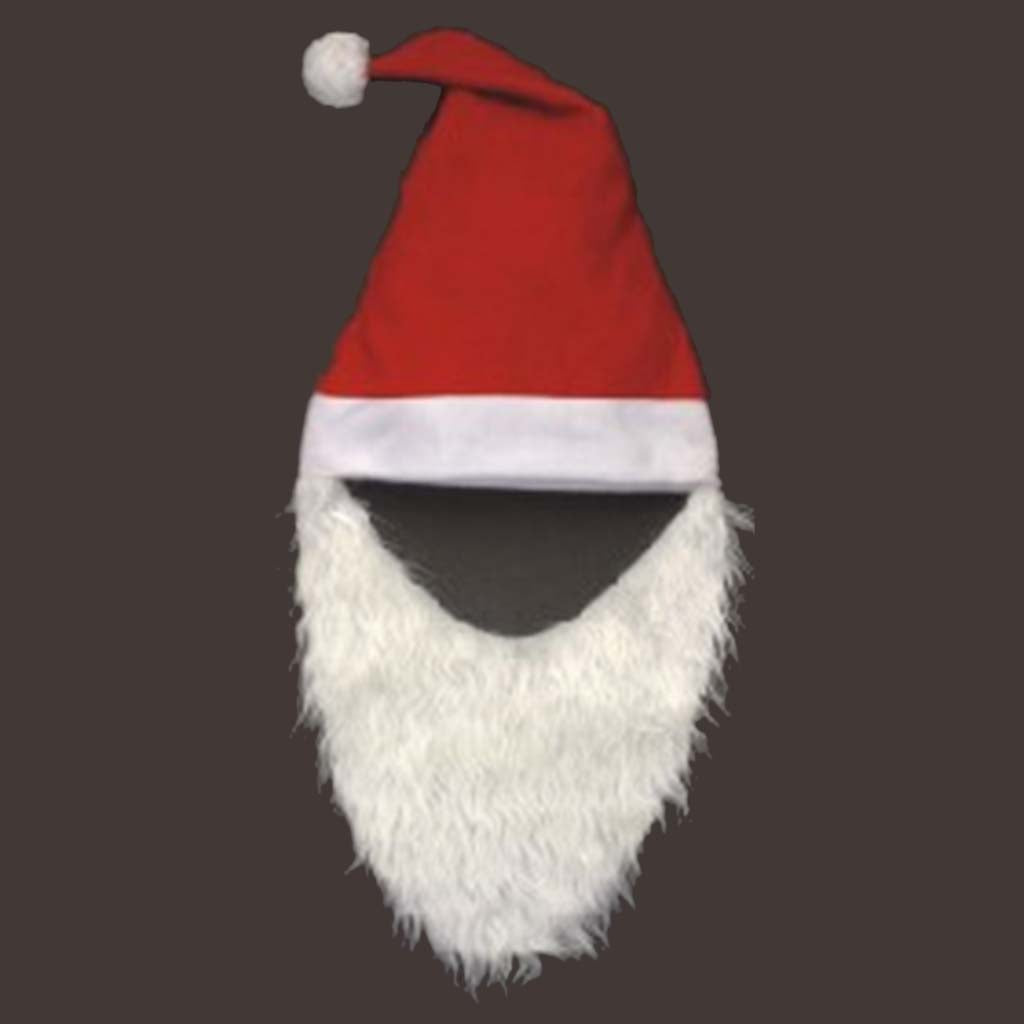 Felt Santa Hat with Beard