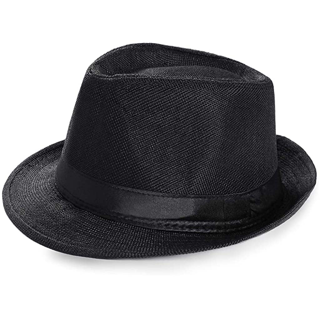 Deluxe Felt Fedora Black