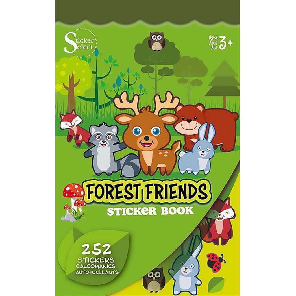 Forest Friends Sticker Book 9.5in x 5.75in