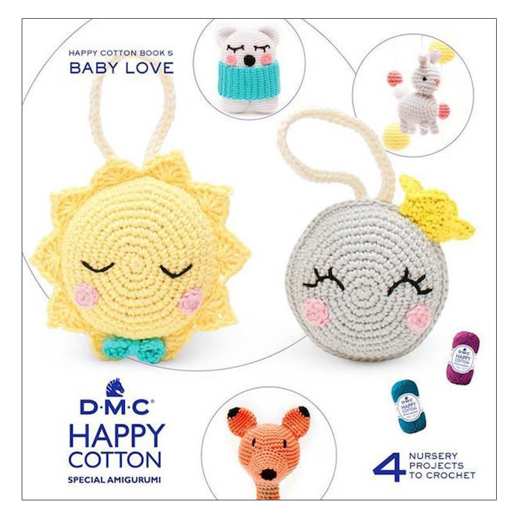 DMC Happy Cotton Book Baby Love Crochet