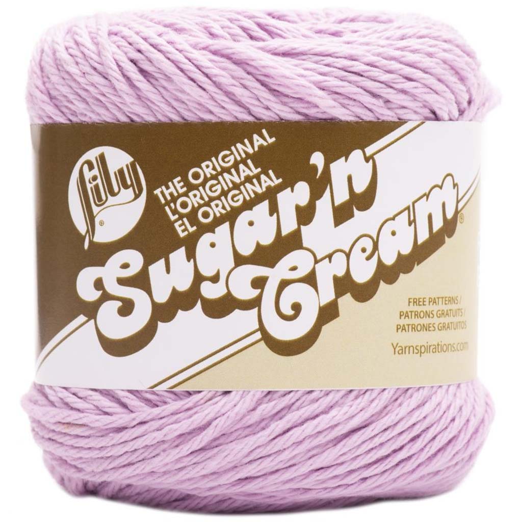 Lily Sugar&#39;n Cream Yarn, Solids Orchid