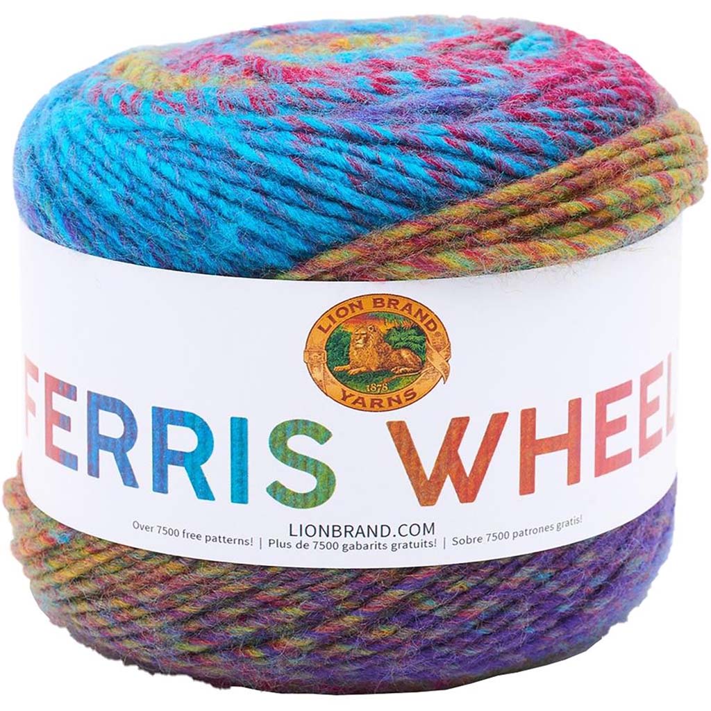 Lion Brand Ferris Wheel Yarn, Carousel