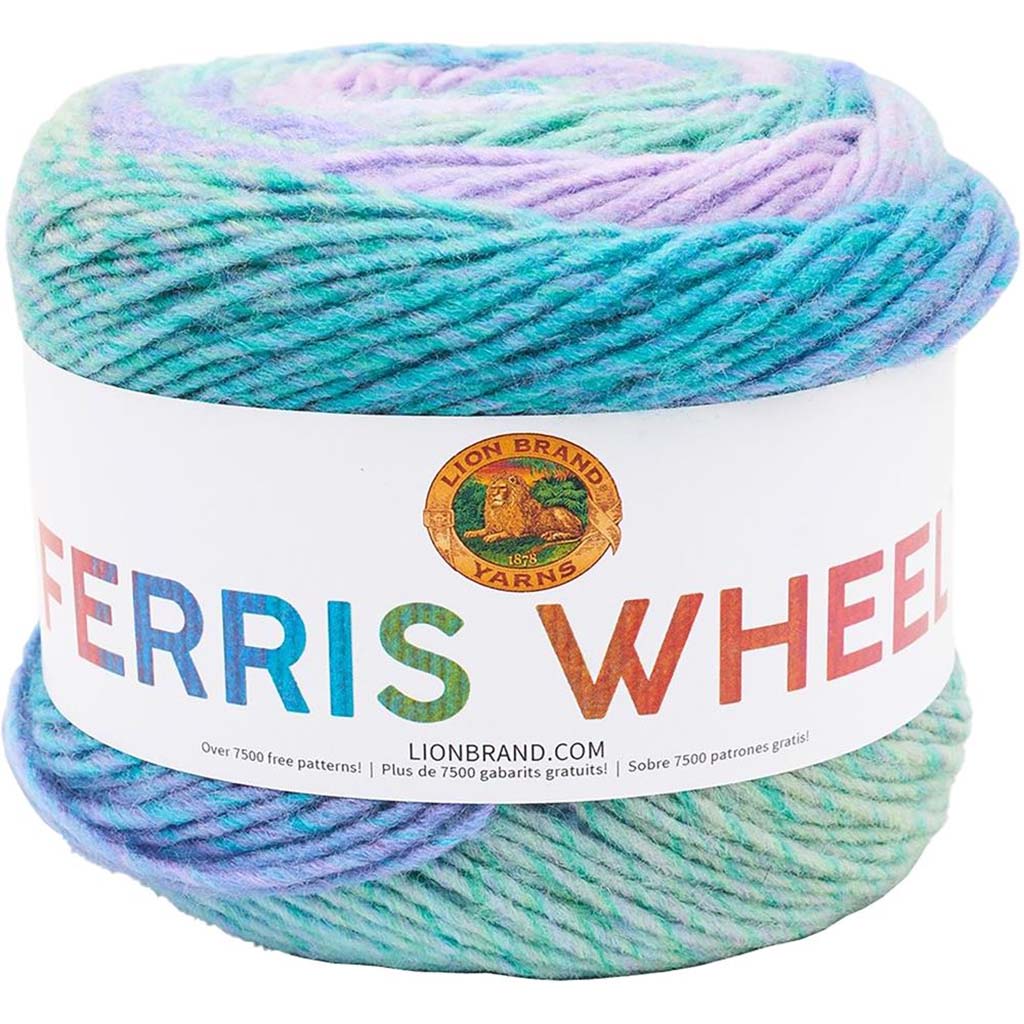 Lion Brand Ferris Wheel Yarn, Cotton Candy