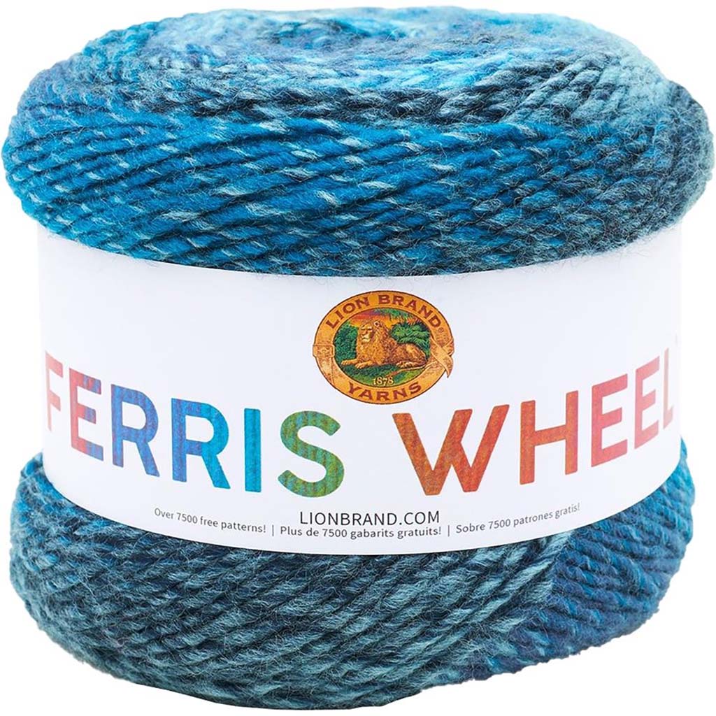 Lion Brand Ferris Wheel Yarn, Full Moon