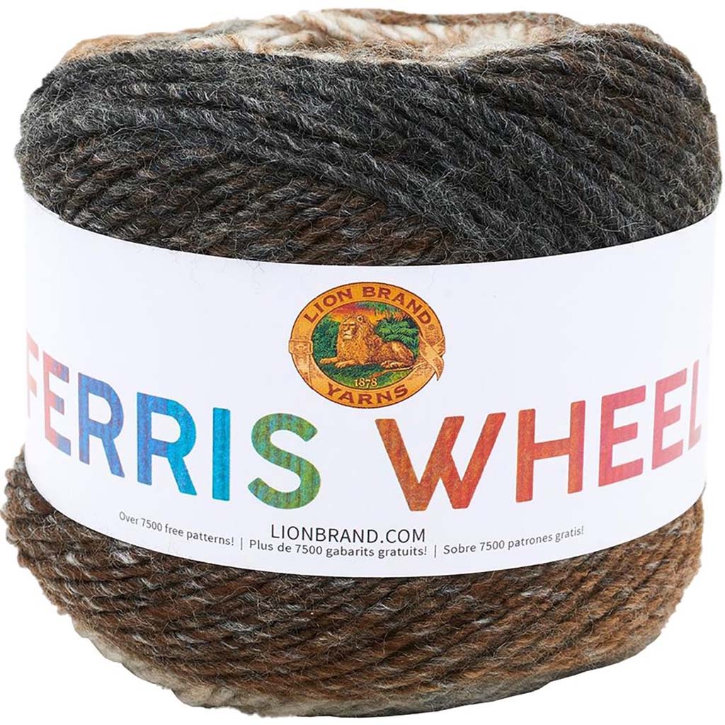 Lion Brand Ferris Wheel Yarn, Morning Java