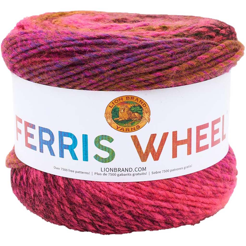 Lion Brand Ferris Wheel Yarn, Marmalade