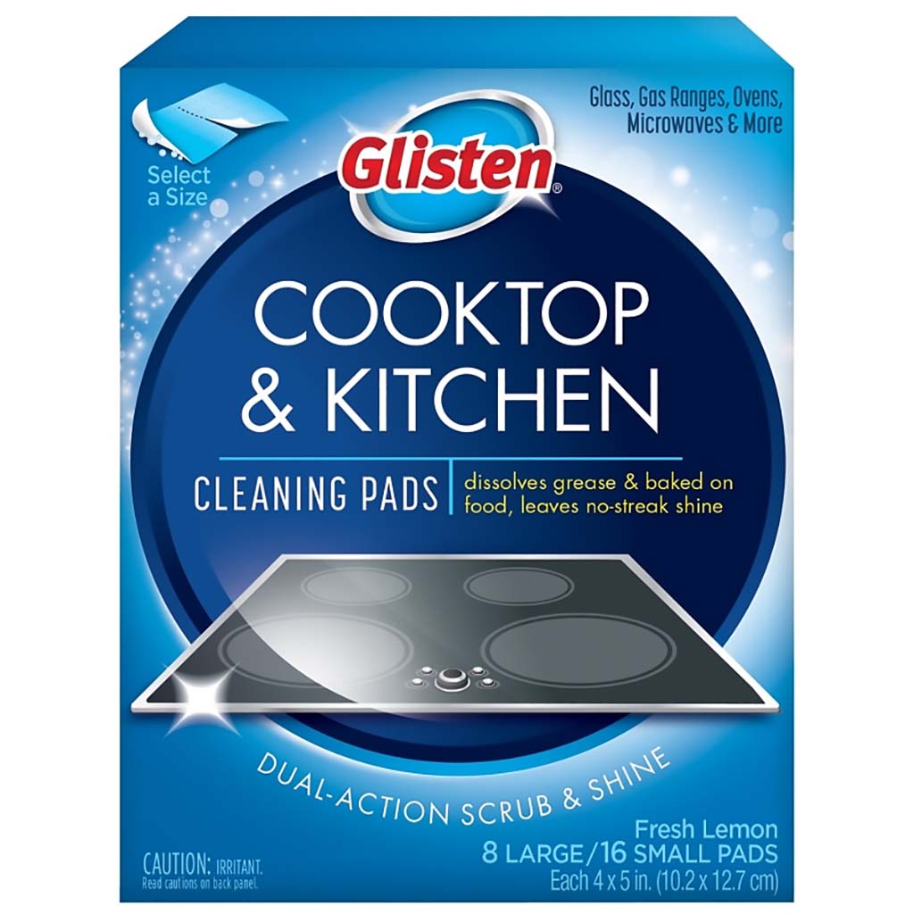 Cooktop Kitchen Cleaning Pad,White