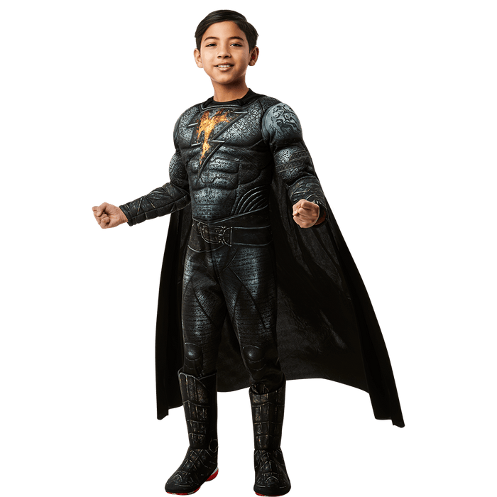 Black Adam Deluxe Costume Large, 12 to 14