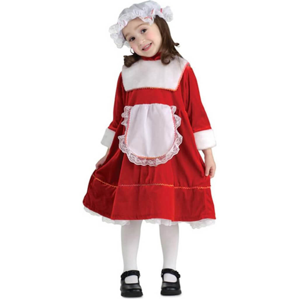 Lil&#39; Mrs. Santa Girl Toddler Costume