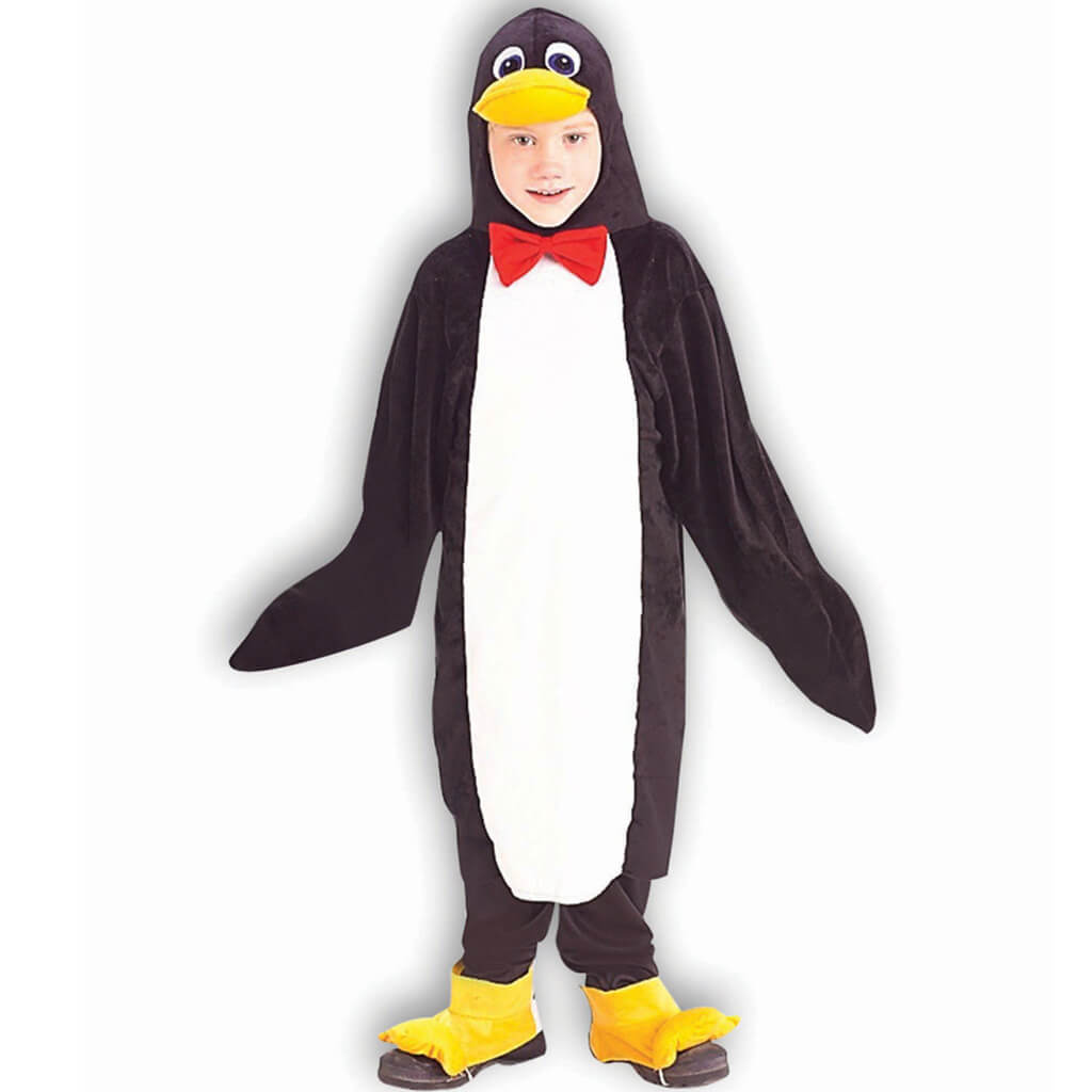 Plush Penguin Child Costume, Medium 8 To 10