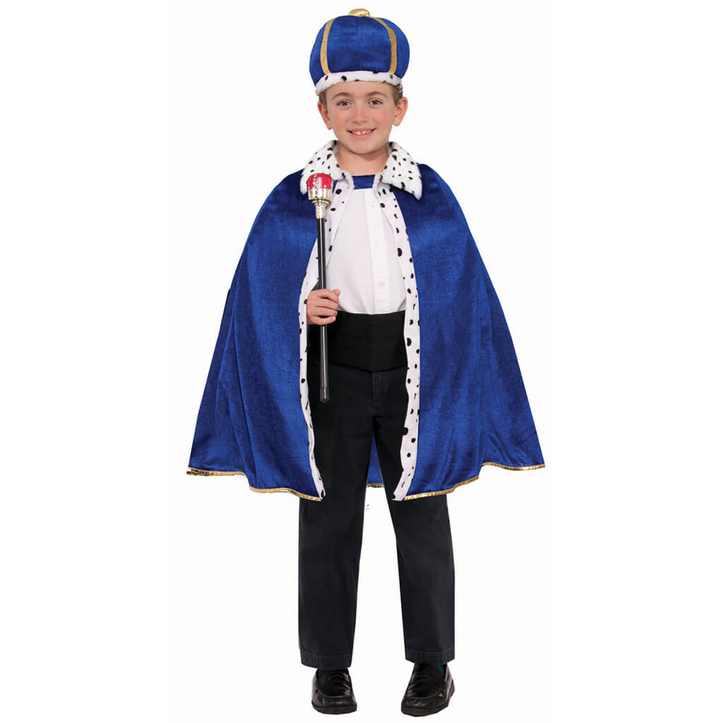 Child King Robe &amp; Crown Set