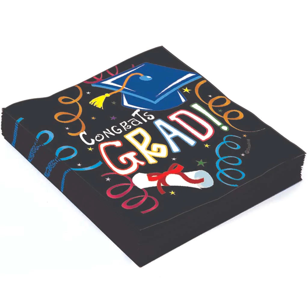 Graduation Beverage Napkin, 10in