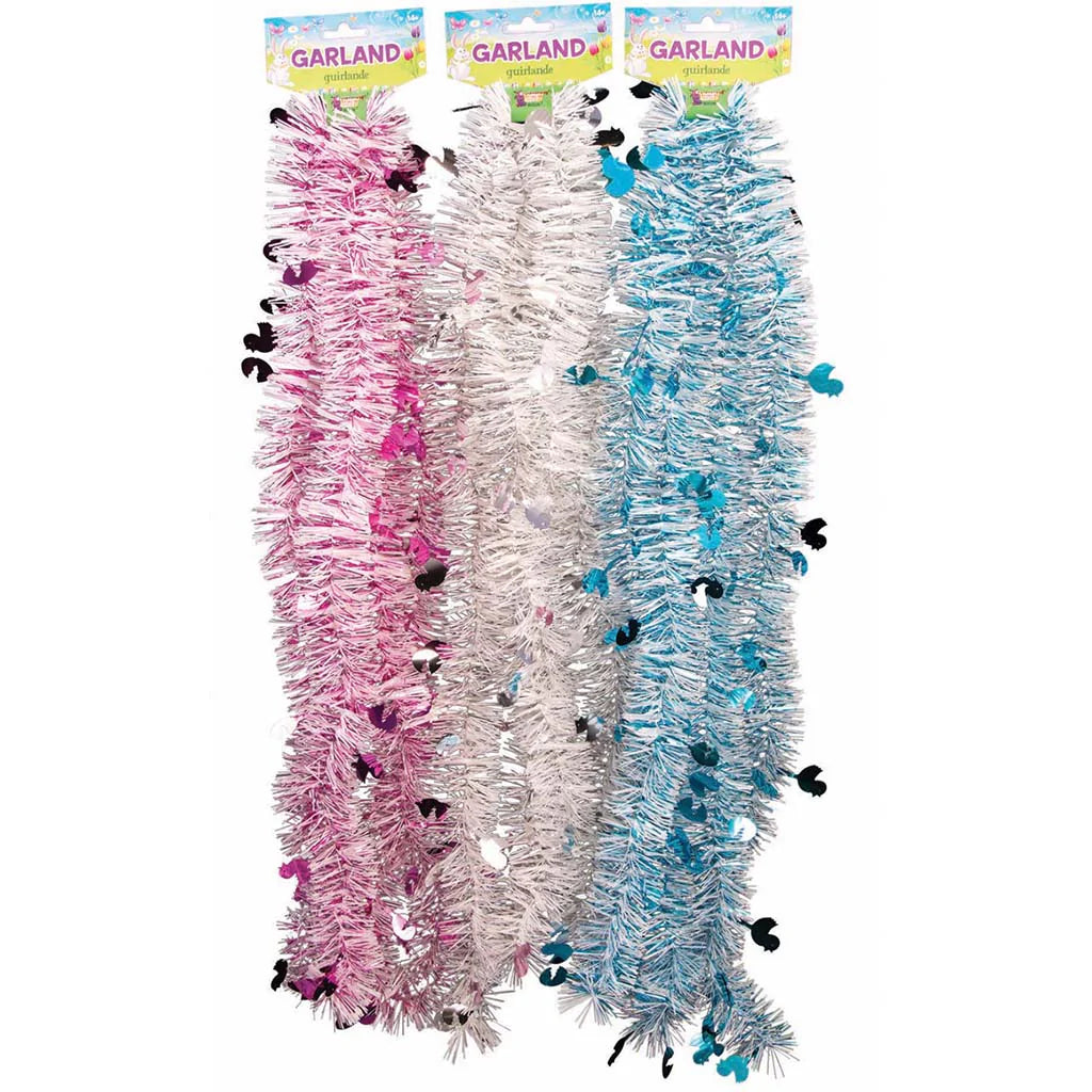 Easter Fluffy Tinsel Garland