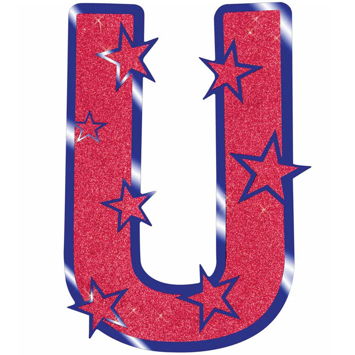 Patriotic Glitter Cutouts