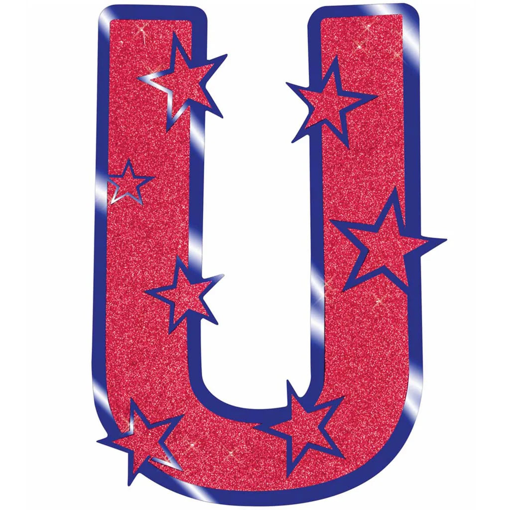 Patriotic Glitter Cutouts