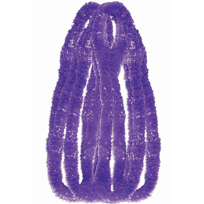 Plastic 7 Gram Leis, Purple