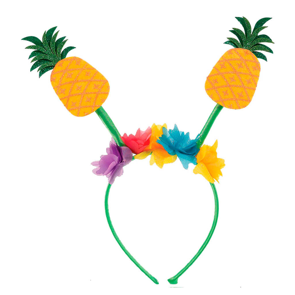 Luau Headband Pineapple Boppers