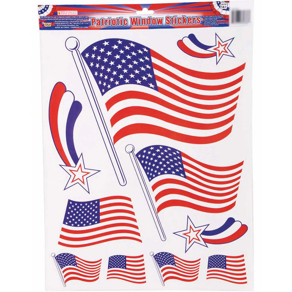 Patriotic Window Stickers