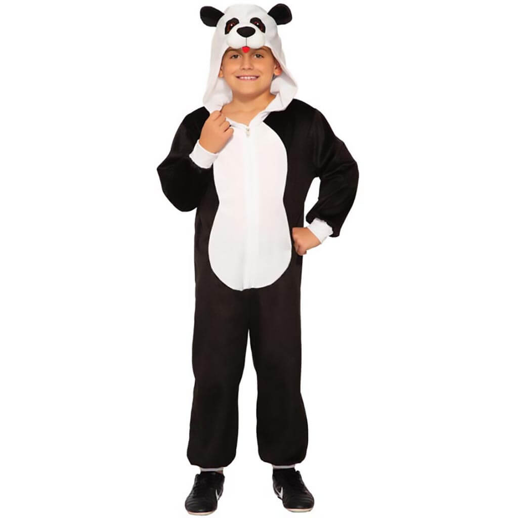 Panda Jumpsuit Costume, Large