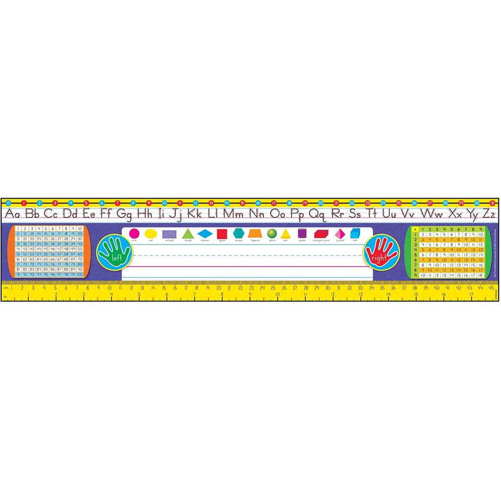 Grades 2-3 Zaner-Bloser Desk Toppers Reference Name Plates