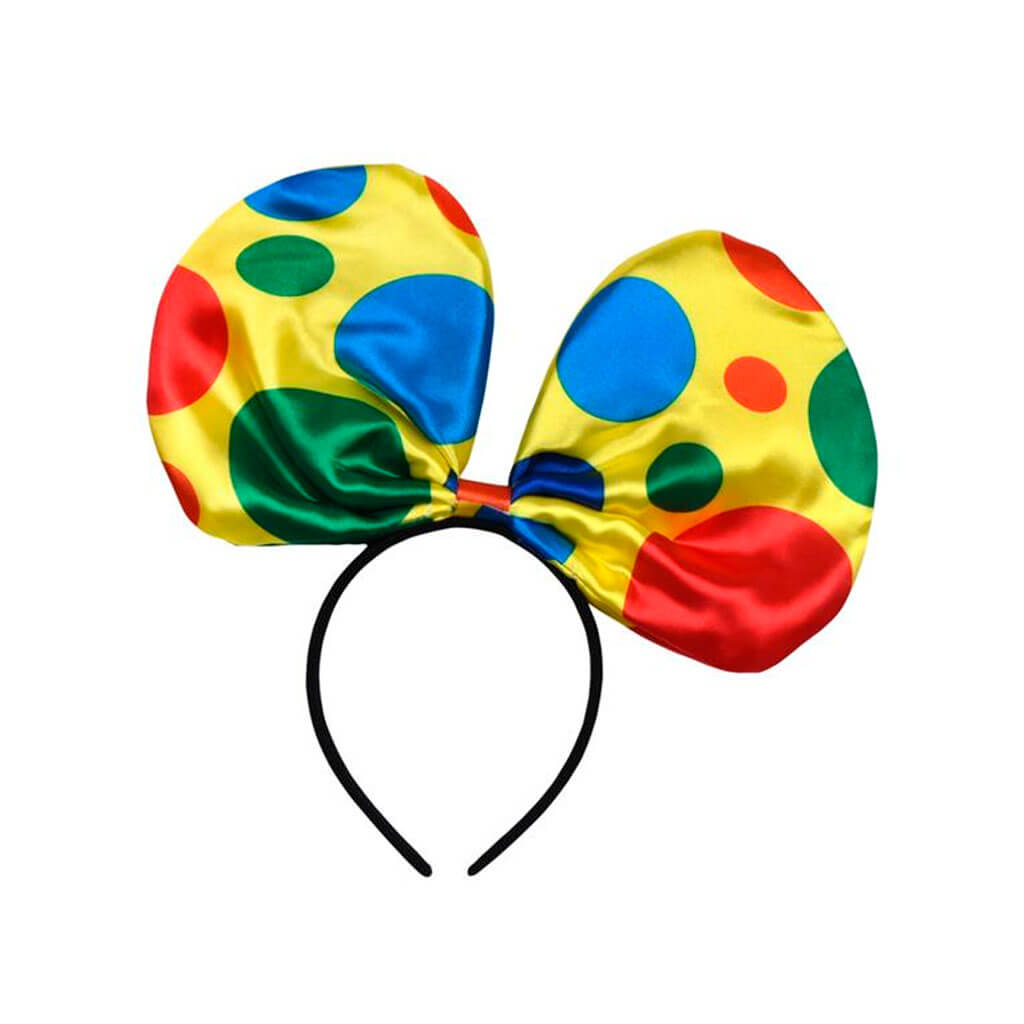 Polka Dot Clown Headband