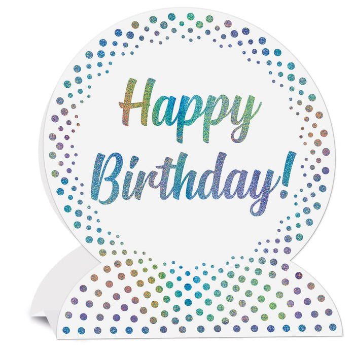 3D Happy Birthday Centerpiece