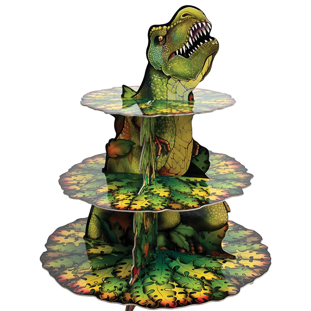 Dinosaur Cupcake Stand, 15in