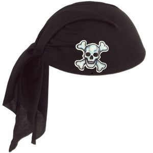 Pirate Scarf Hat, Black
