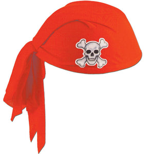 Pirate Scarf Hat, Black