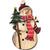 Plywood Rustic Santa & Snowman Ornaments