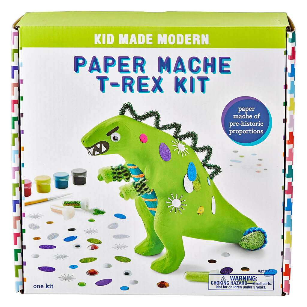 Kid Made Modern Paper Mache T-Rex Kit